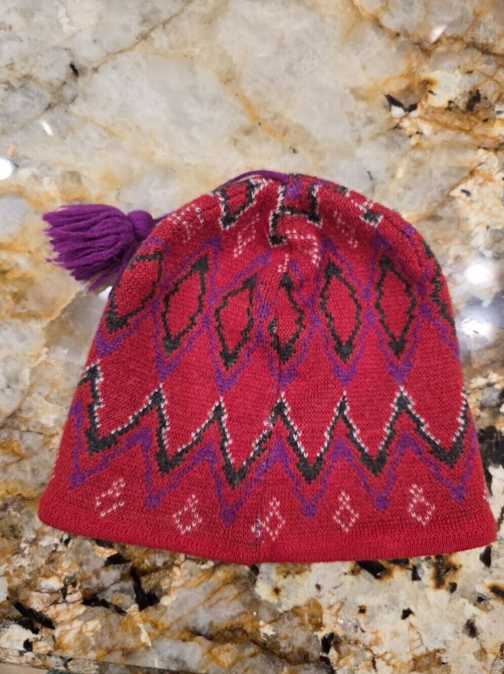 RARE Vintage 1990's Patagonia Ski Hat Made In France Lightweight OS - Picture 2 of 5